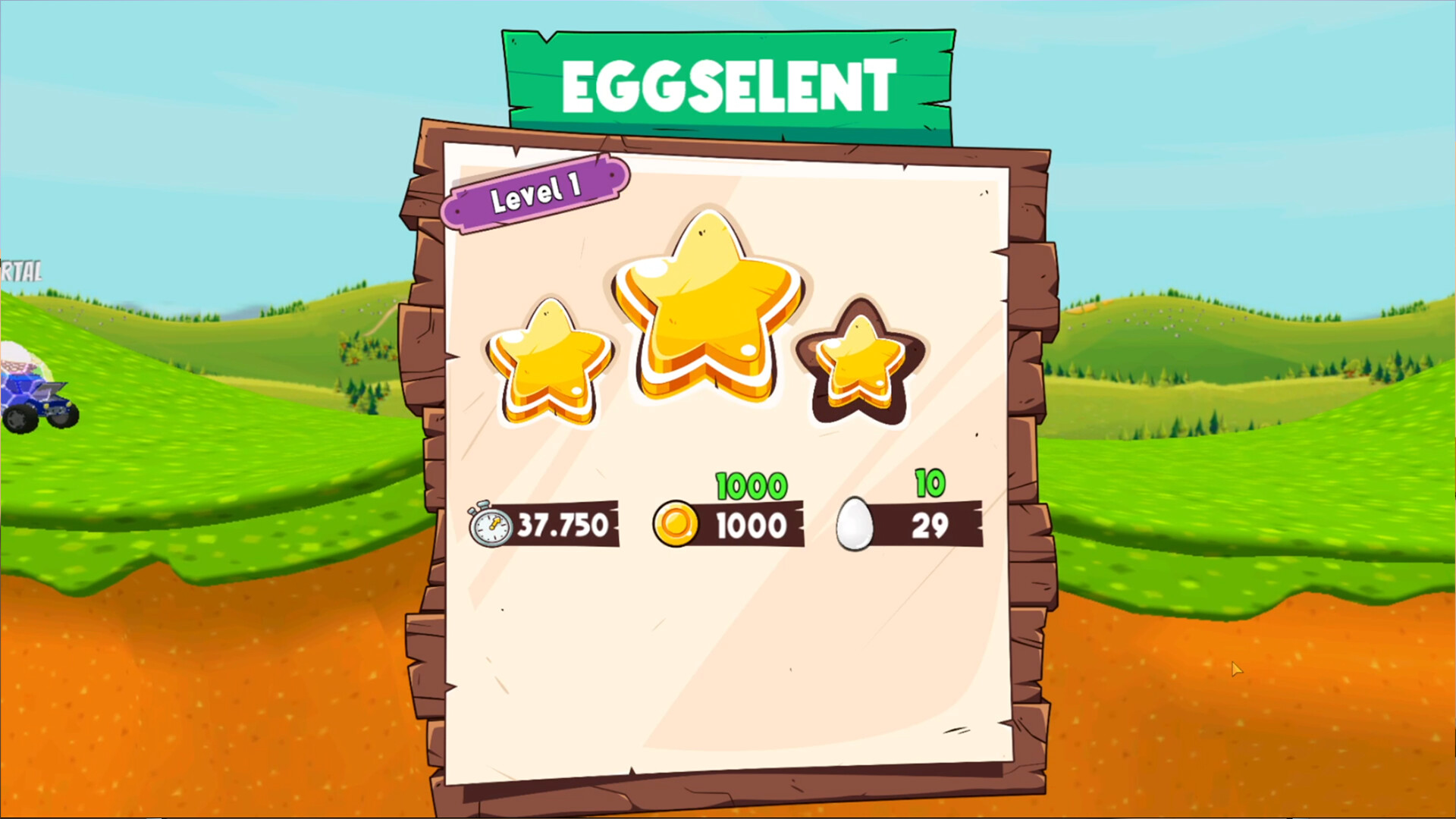Egg Racing trailer