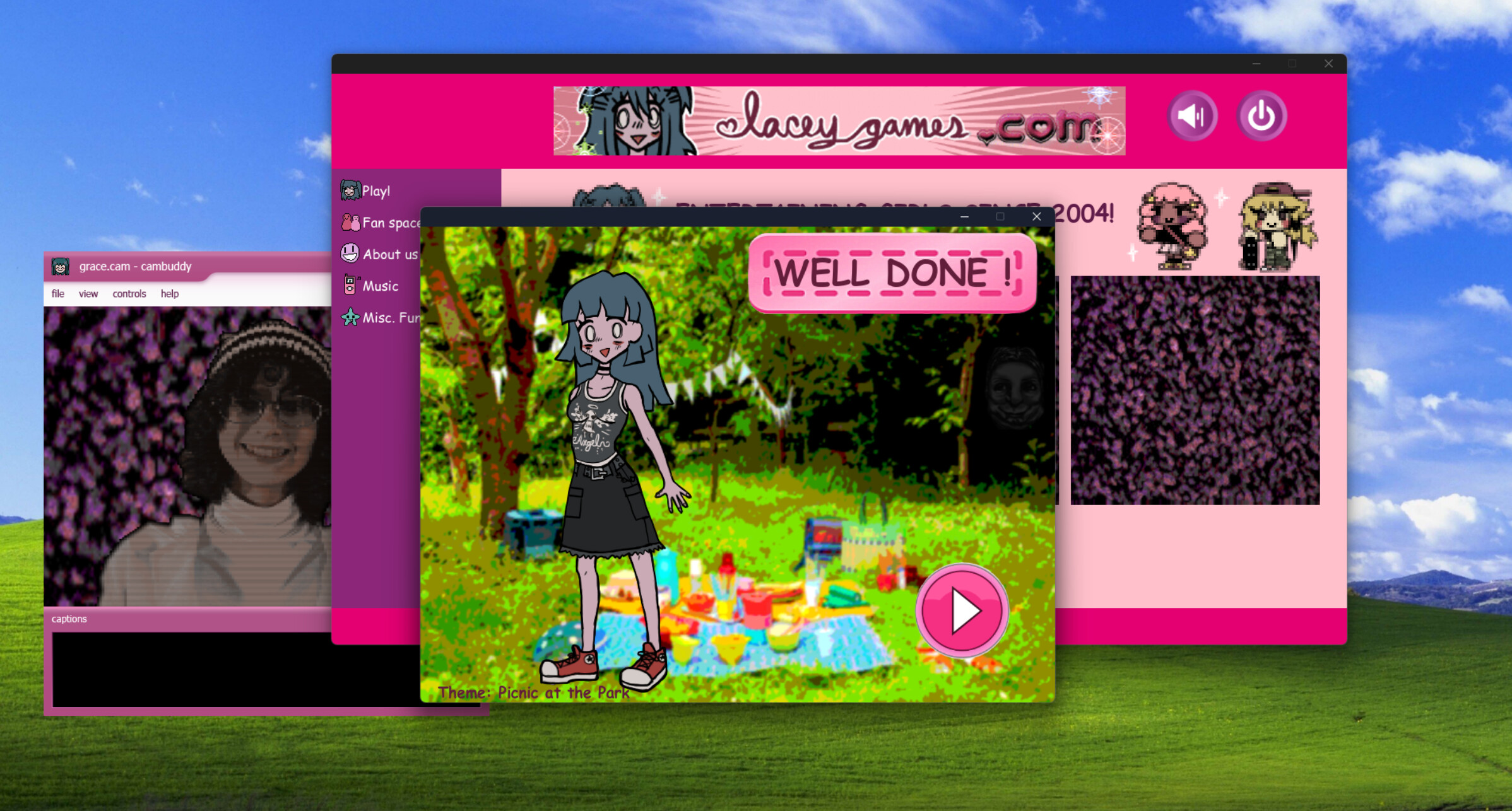 Lacey's Flash Games trailer