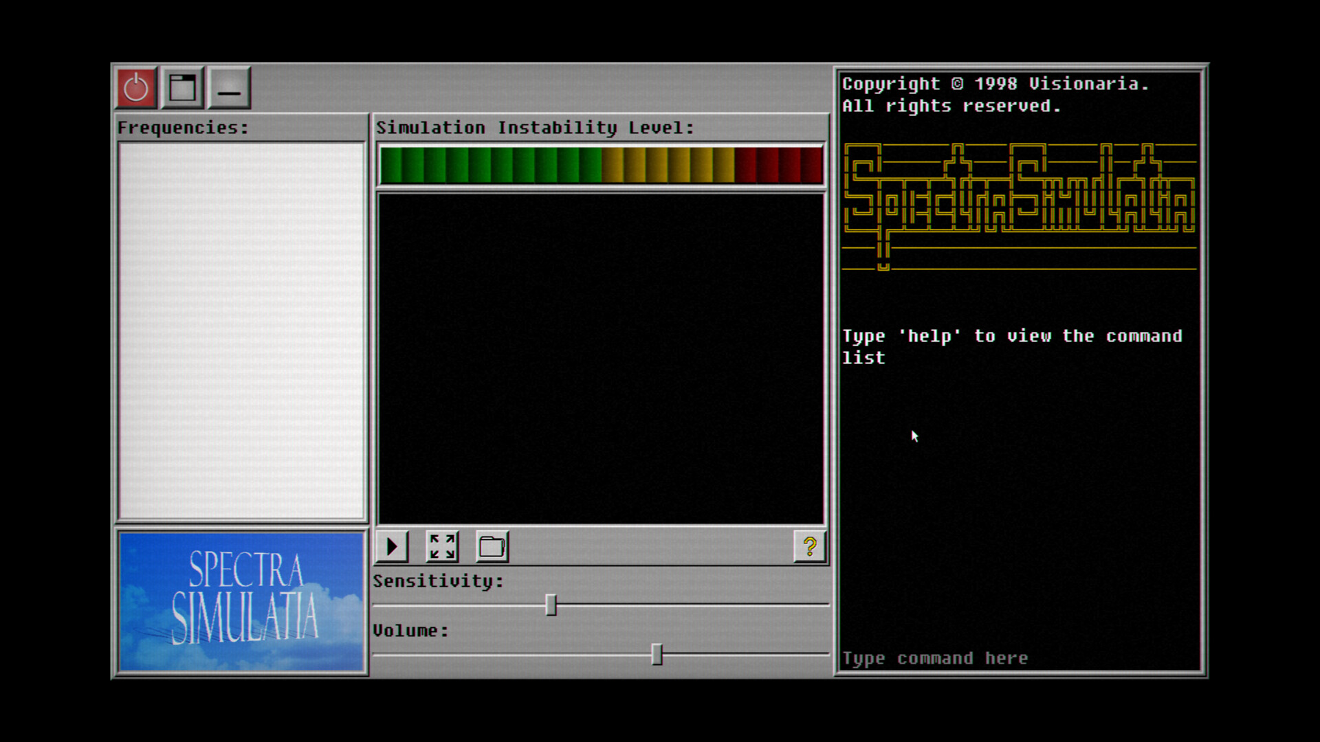 SpectraSimulatia screenshot 1