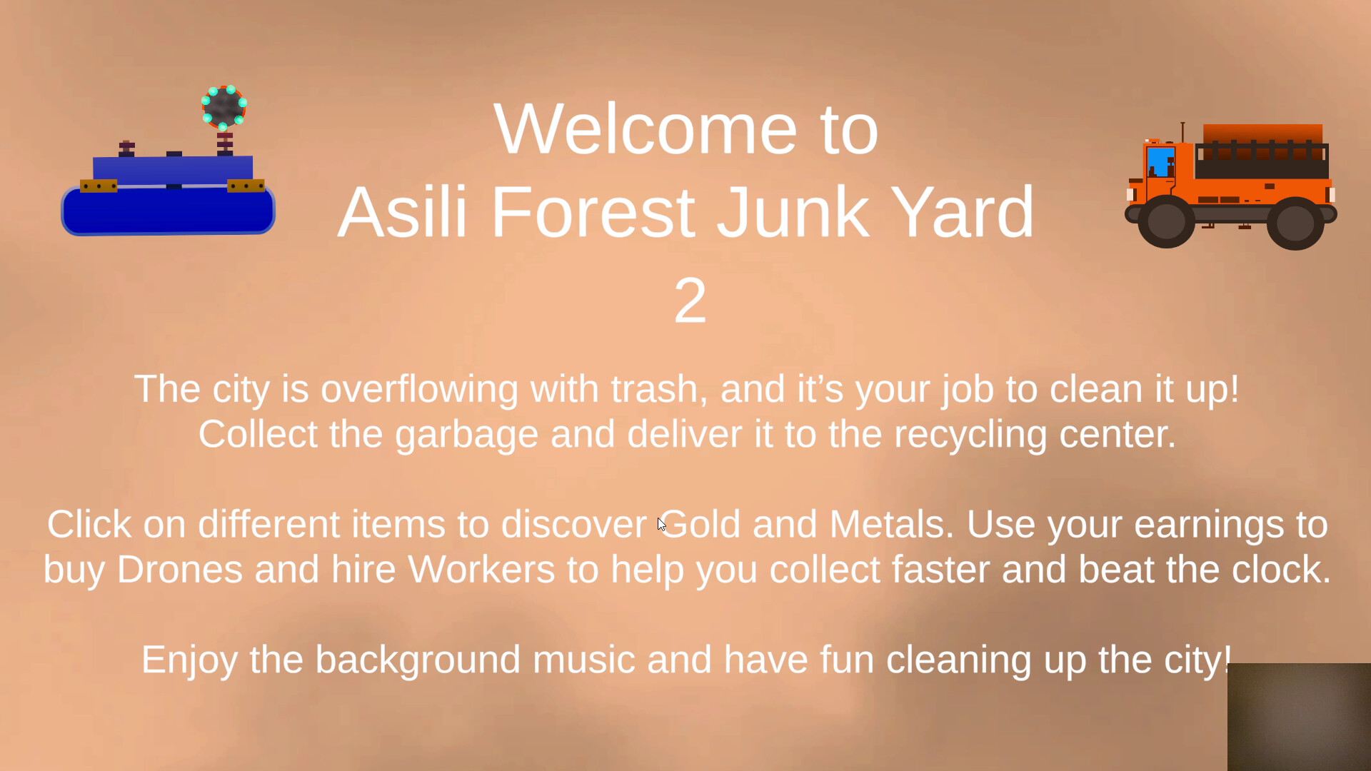 Asili Forest Junkyard trailer