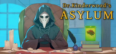Cover art from Dr. Kinderwood's Asylum