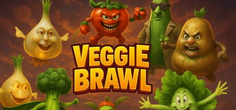 Cover art from Veggie Brawl: Battle for the Garden