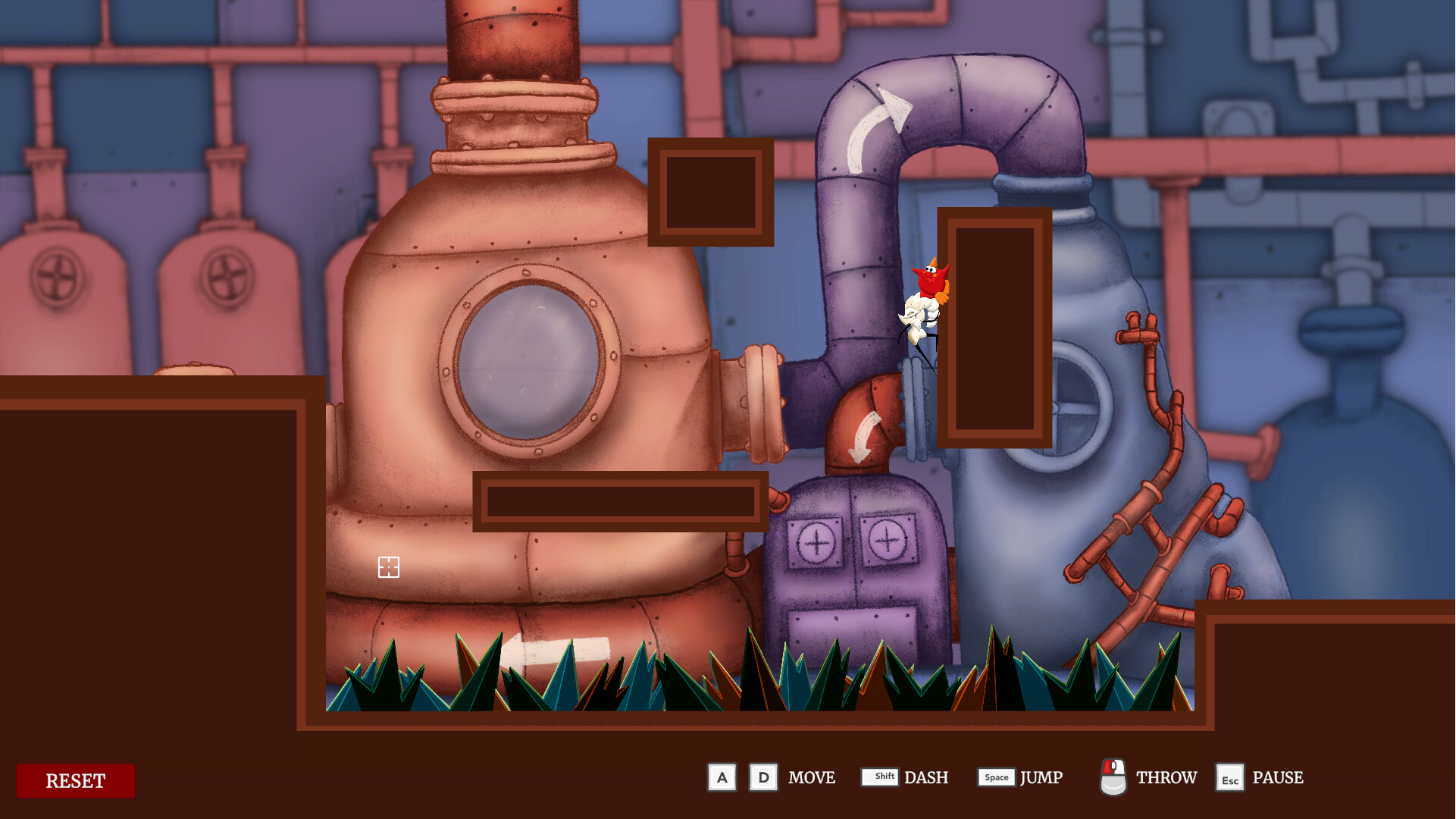 Red and White screenshot 1
