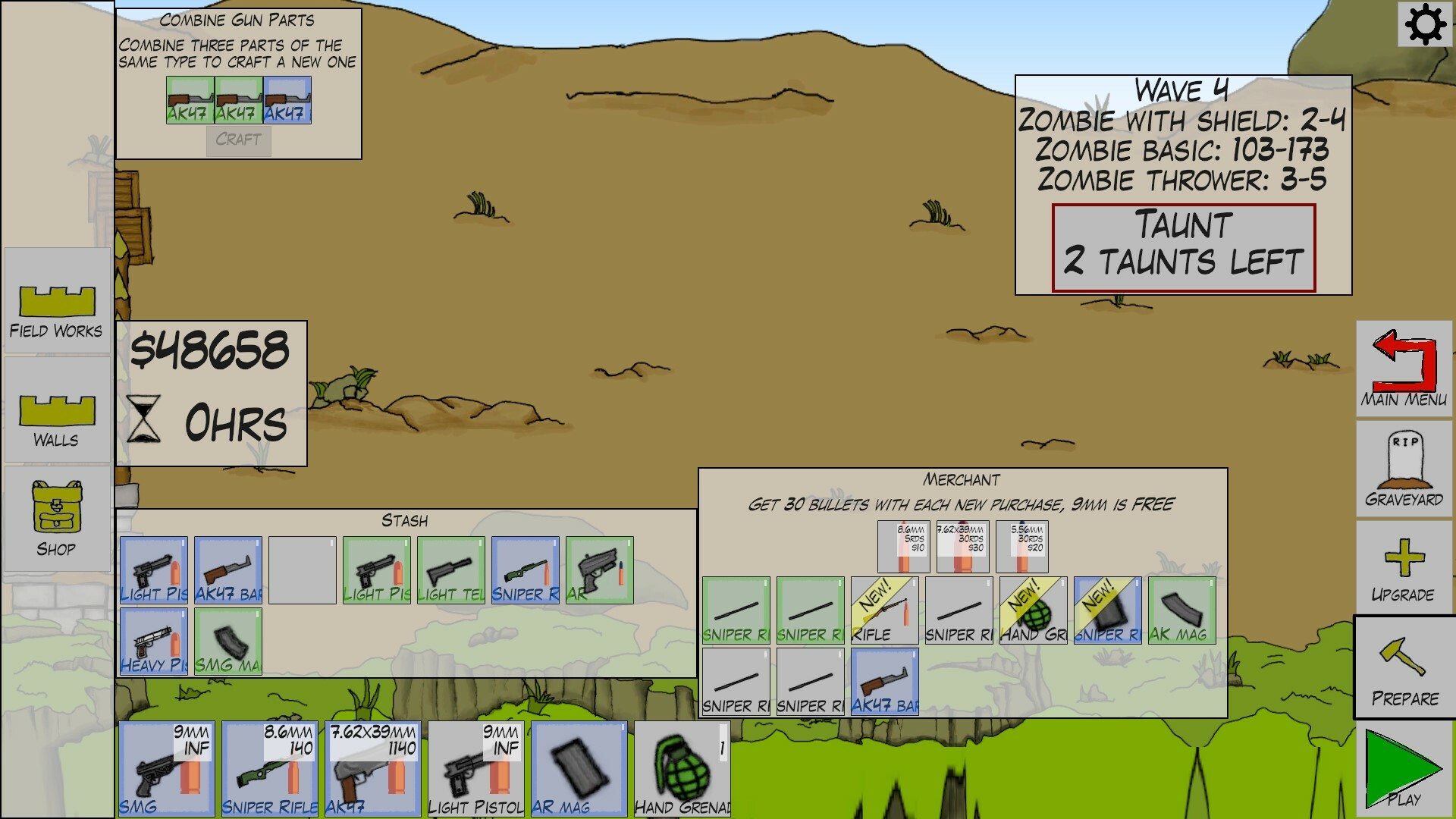 Gunsmith's Defense screenshot 4