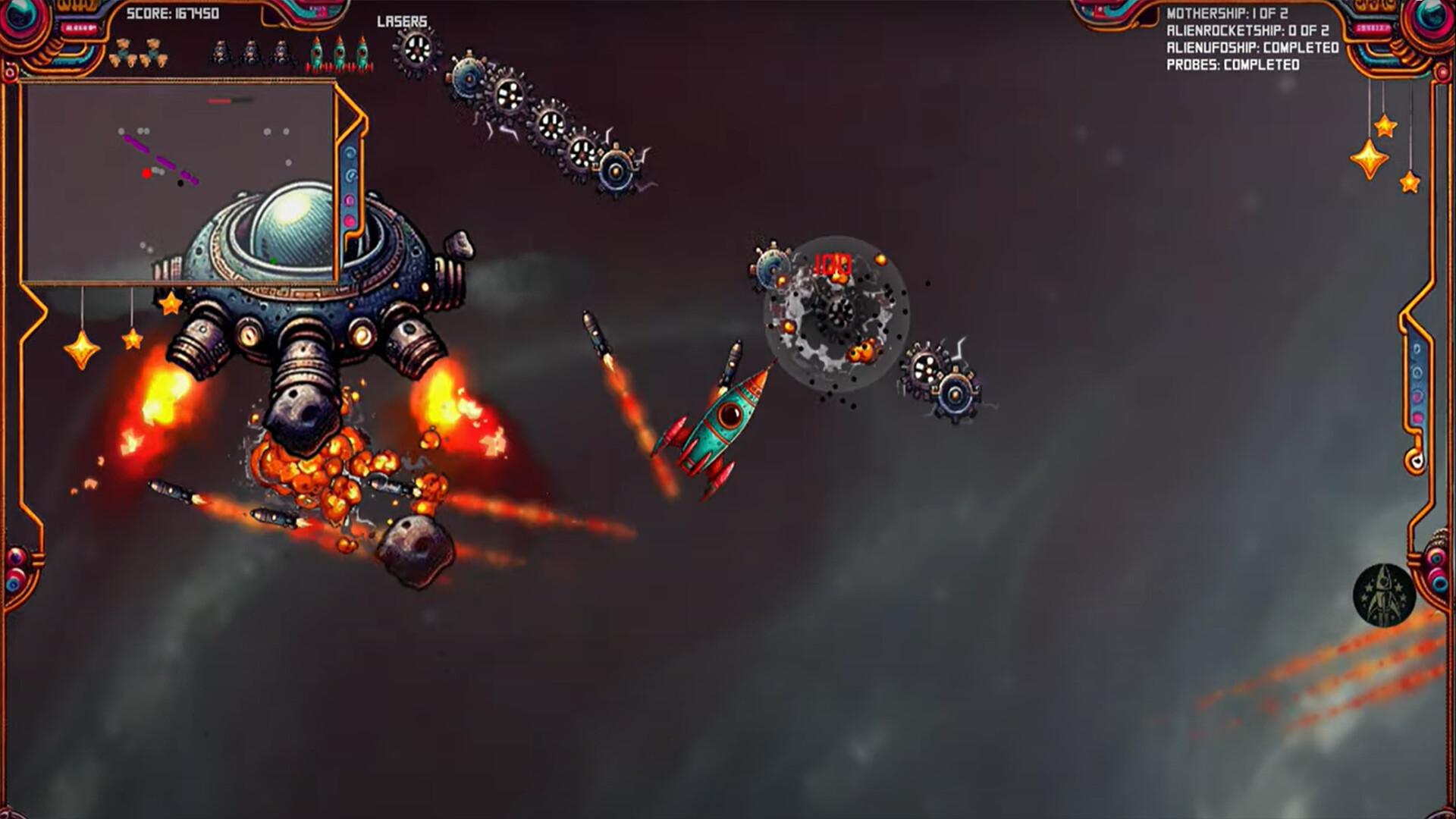 Asteroids and Aliens trailer