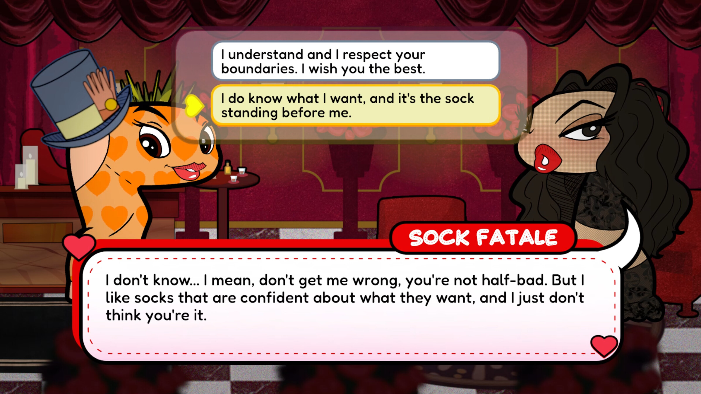 Sock Dating Simulator screenshot 3