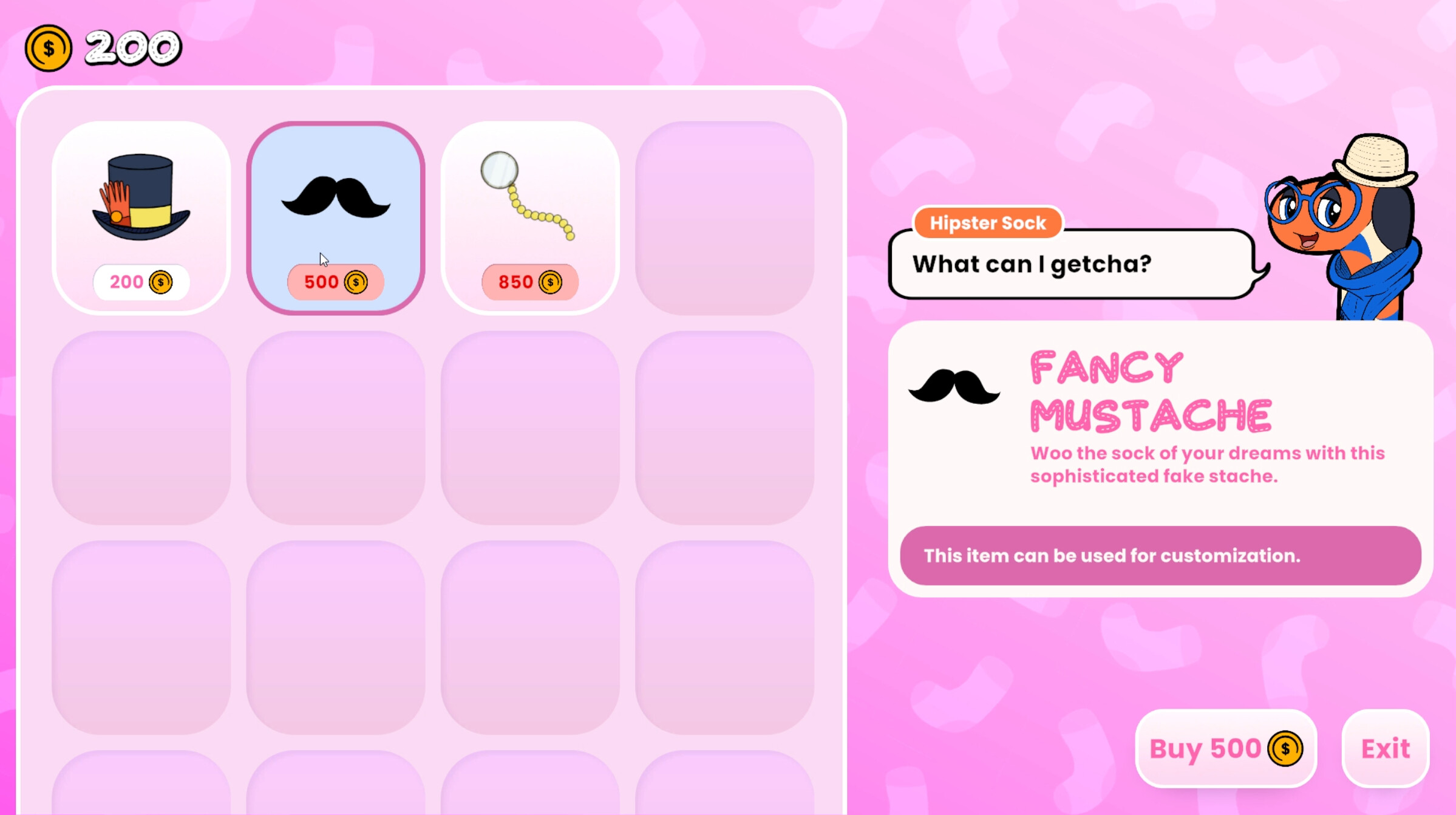 Sock Dating Simulator screenshot 4
