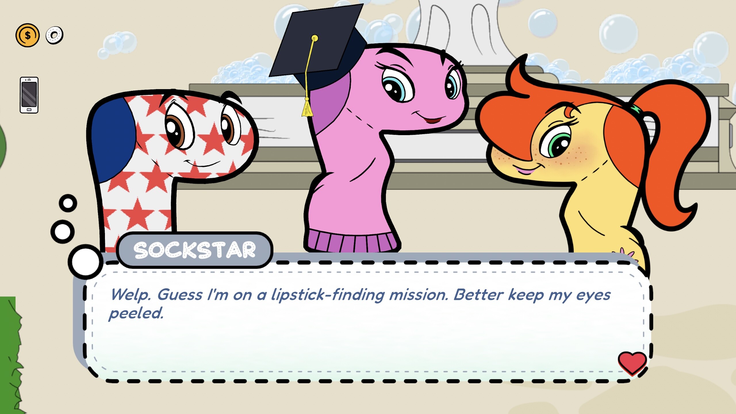Sock Dating Simulator screenshot 5