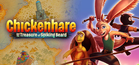 Chickenhare and the treasure of Spiking-Beard