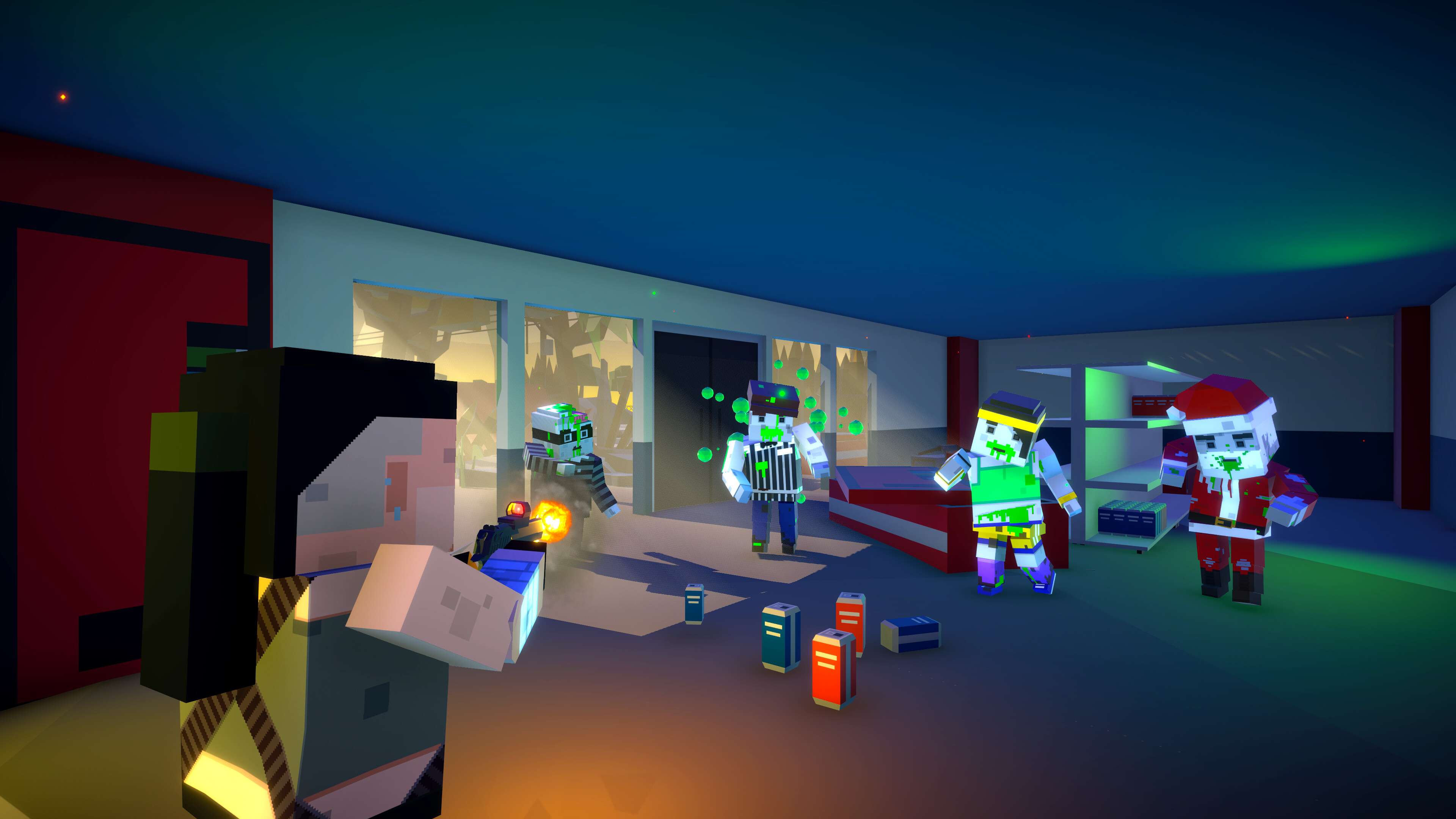 Zombie Blocks: Pixel Shooter Gun trailer