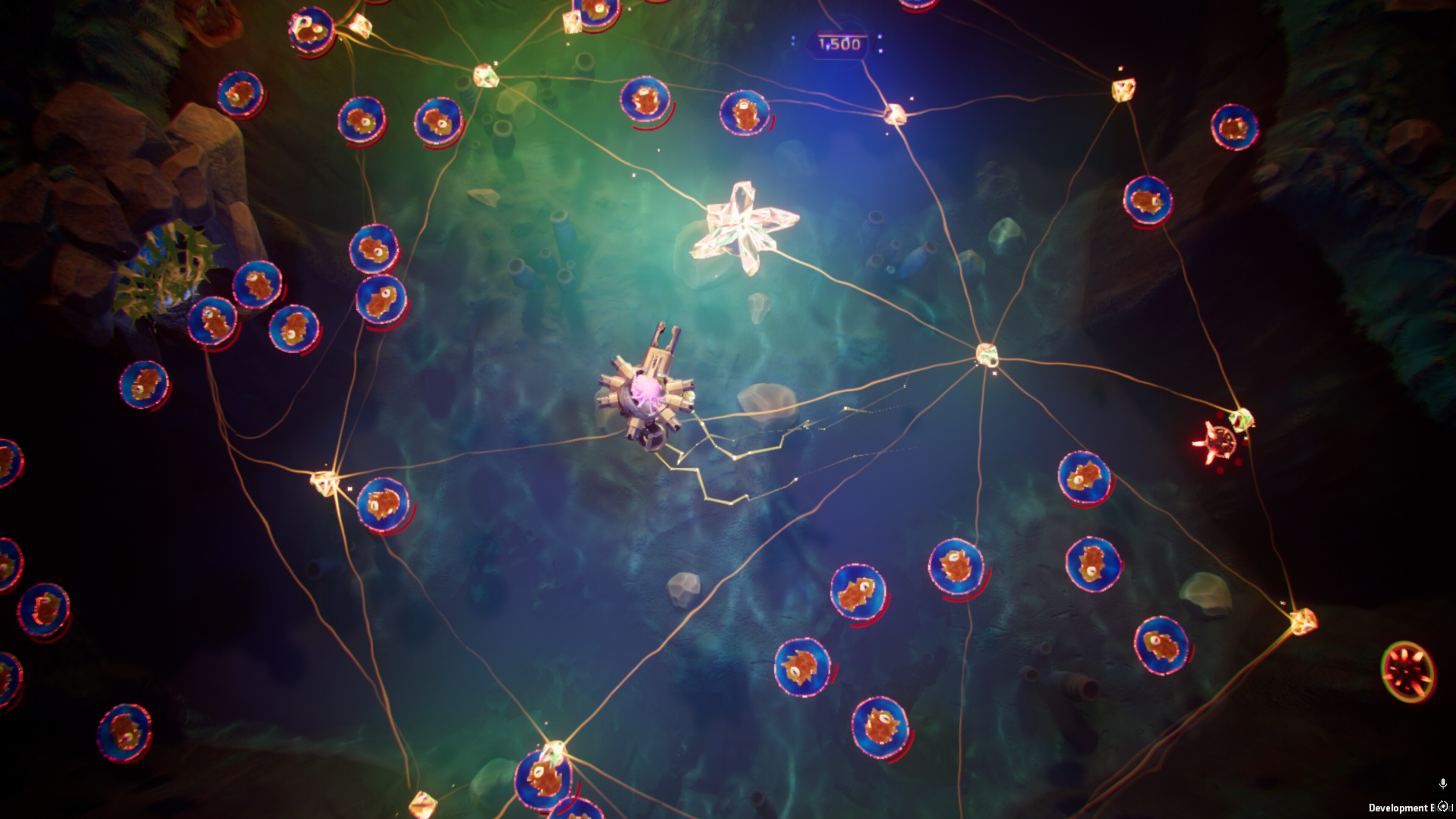Crystal Quest: Electron screenshot 2