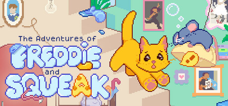 Cover art from The Adventures of Freddie and Squeak