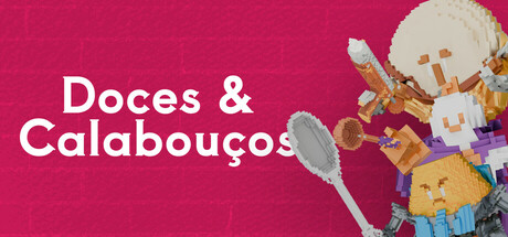 Cover art from Doces & Calabouços: Caos no Reino do Doce