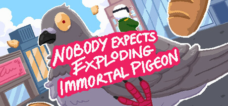 Cover art from Nobody Expects Exploding Immortal Pigeon