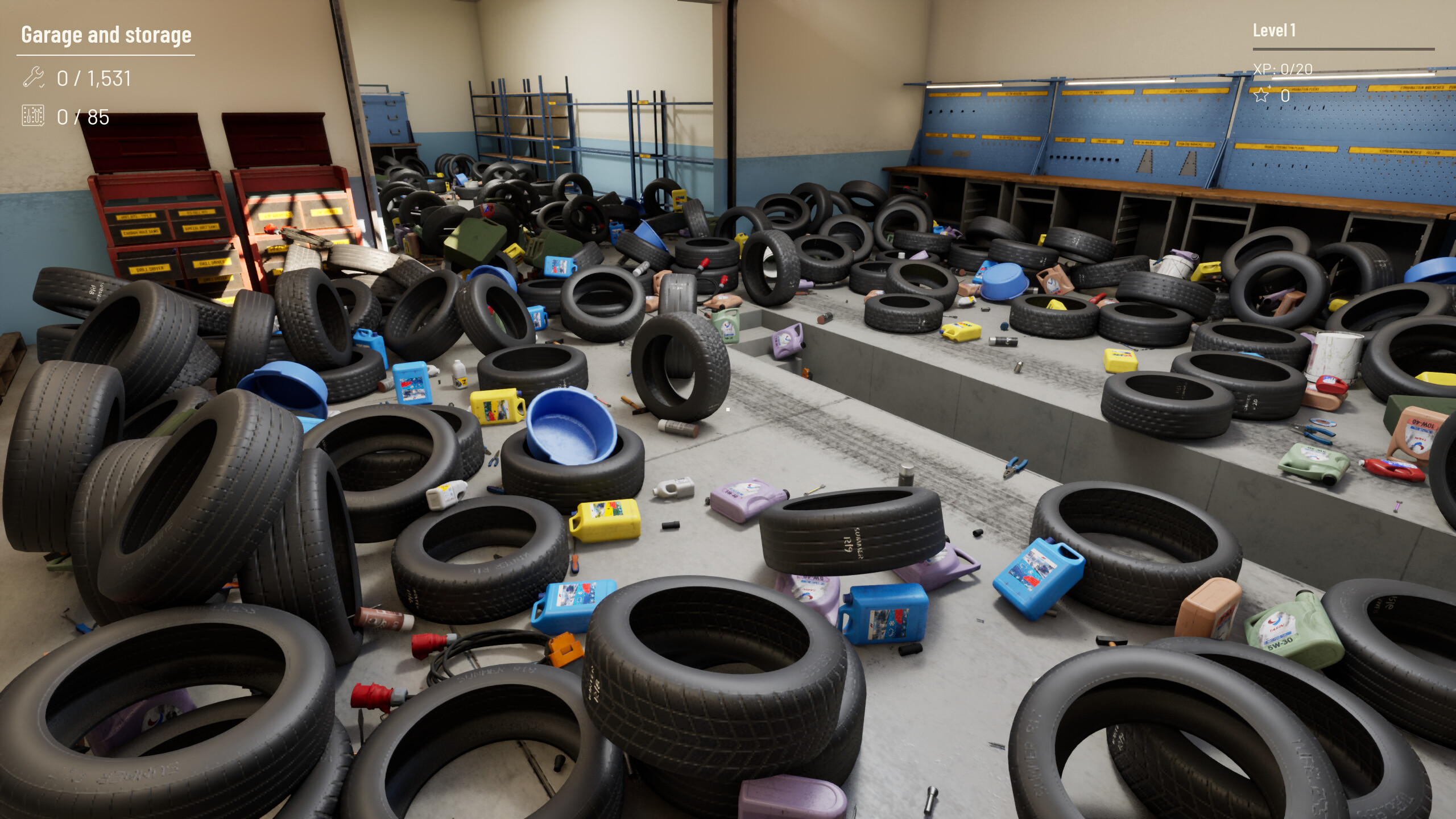 Tidy Garage trailer