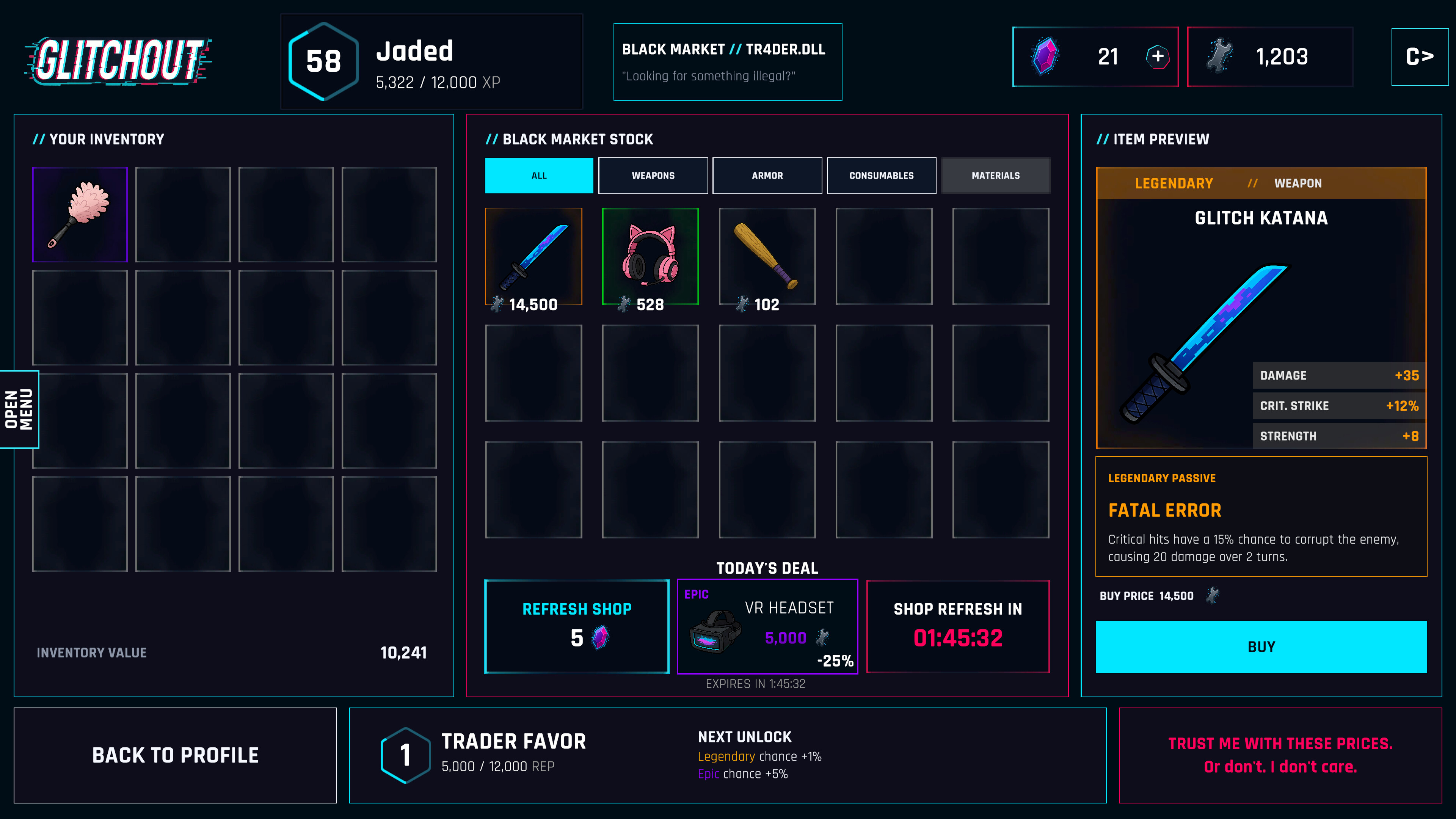 GLITCHOUT screenshot 2