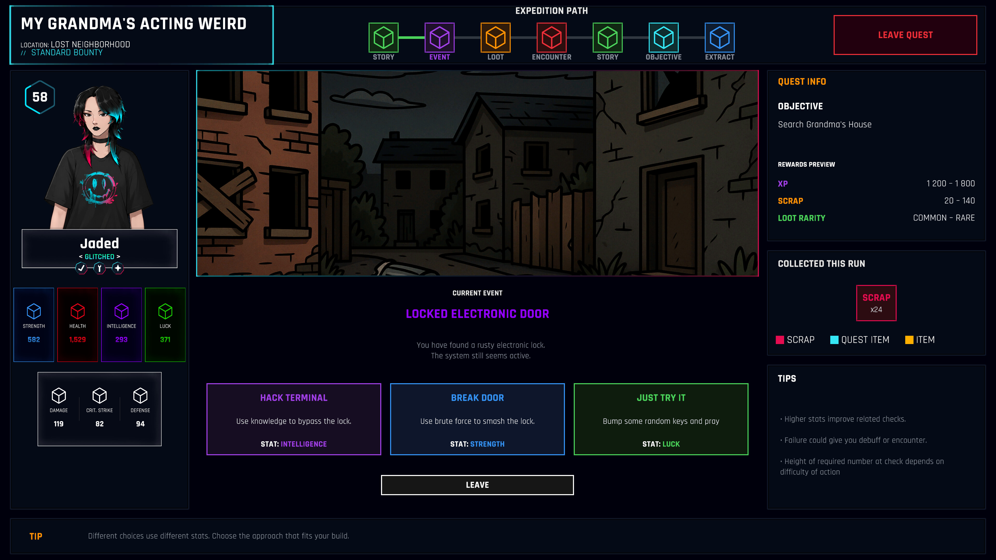 GLITCHOUT screenshot 4