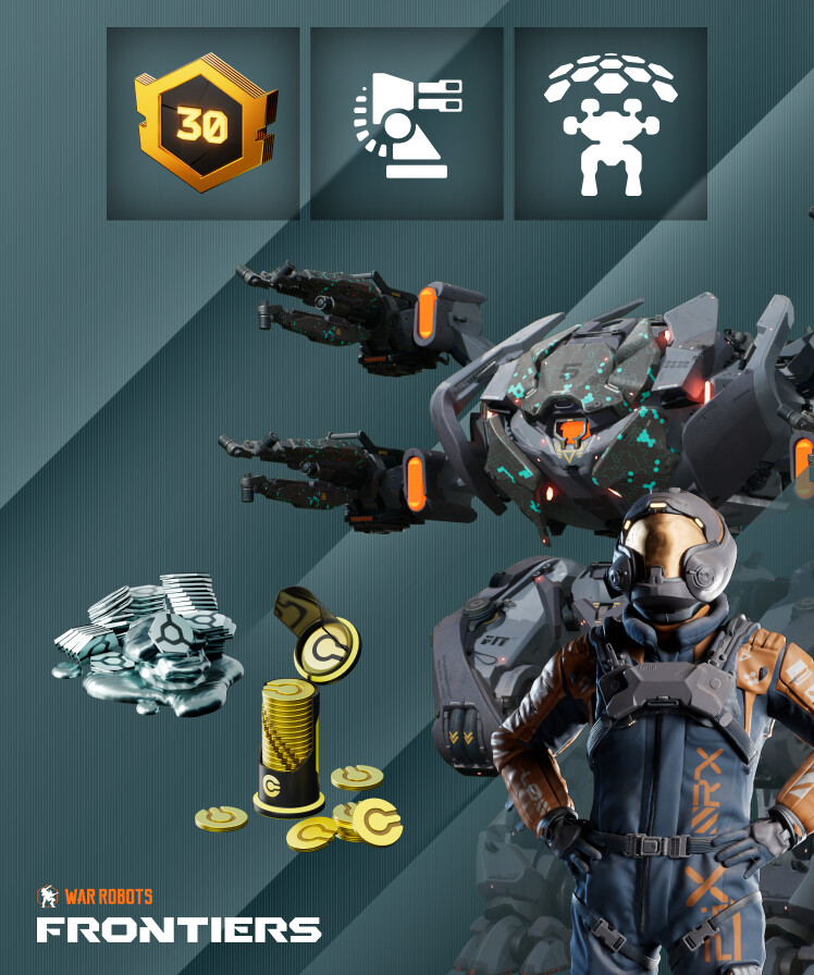 War Robots: Frontiers — Storm Leviathan Bundle