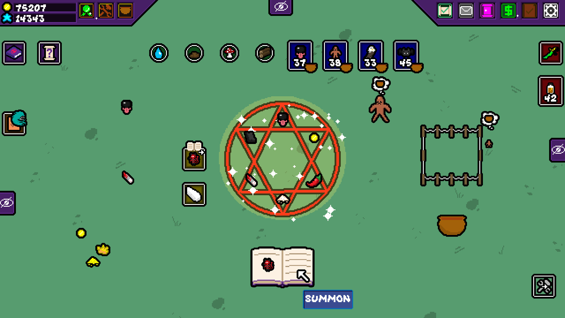 Summoner's Cookbook screenshot 2
