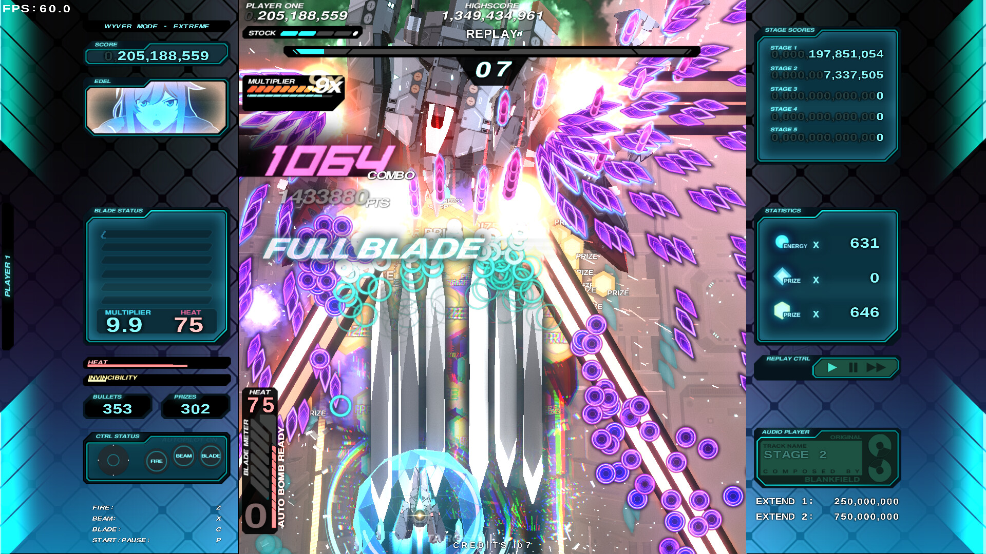 Danmaku Unlimited 4 WYVER ULTRA screenshot 2