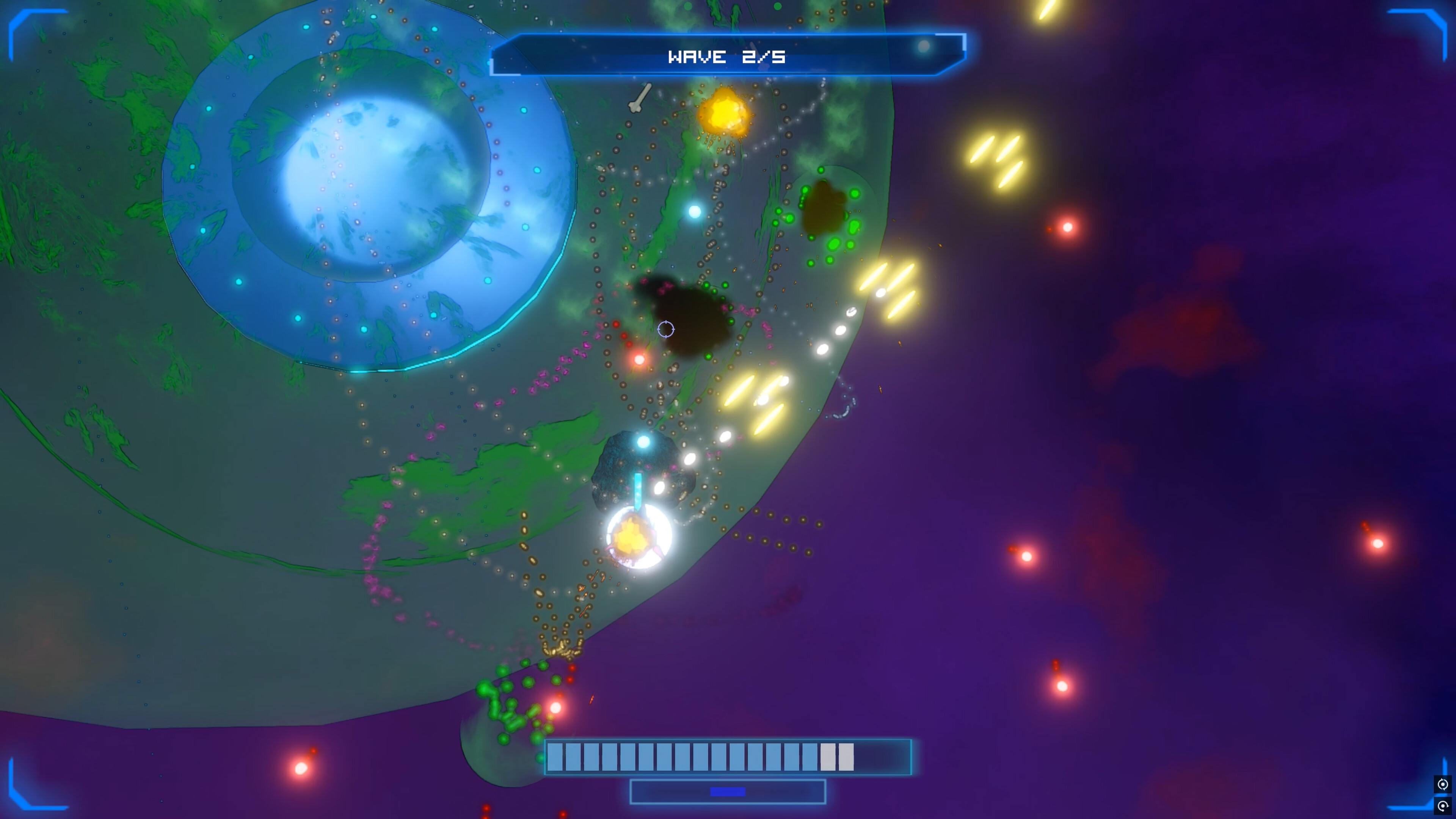 Earth Space Defenders screenshot 2