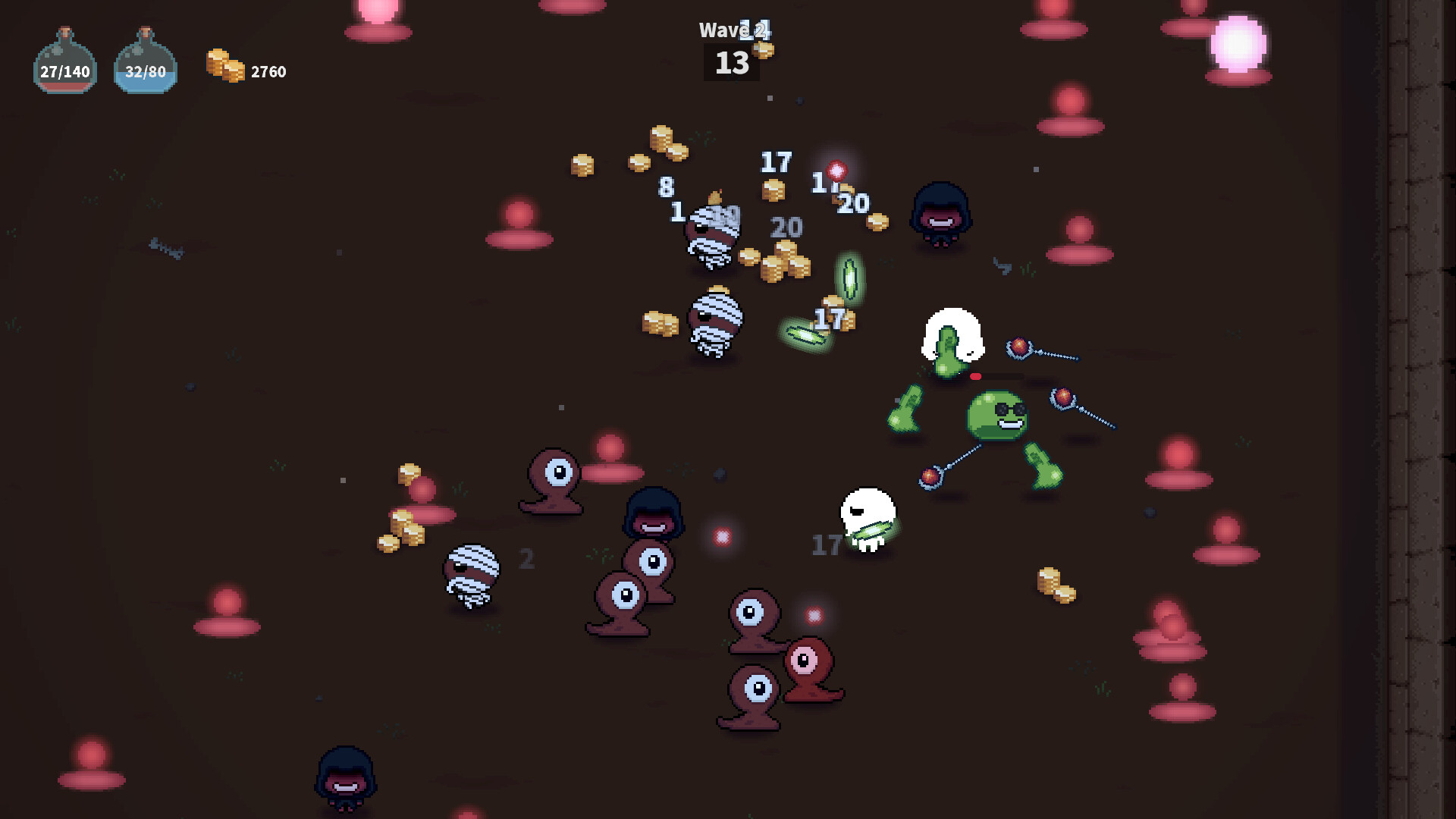 Dungeon Thrones: Rise of Slimes screenshot 1