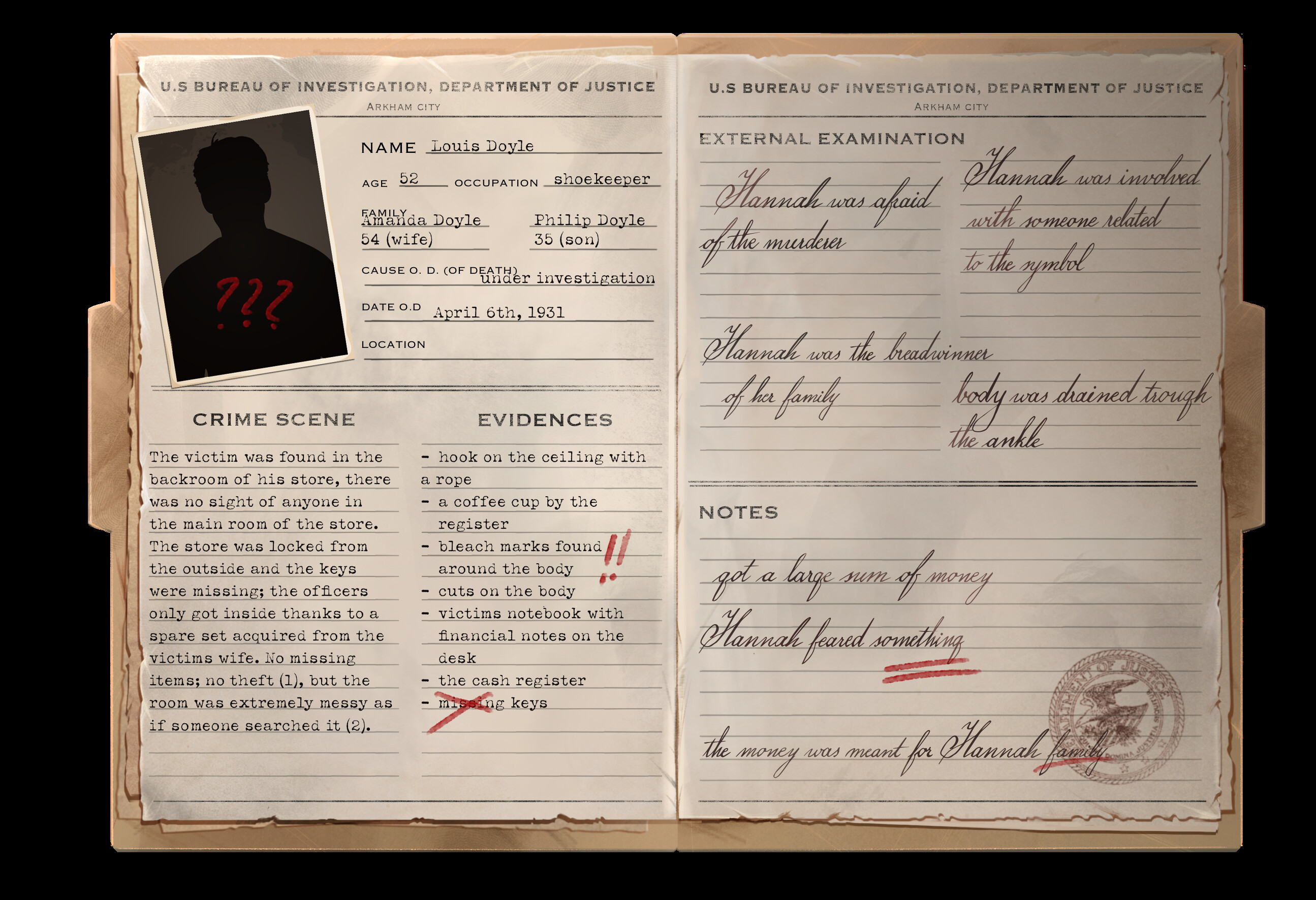 Cthulhu Mysteries: Veins of Arkham screenshot 4
