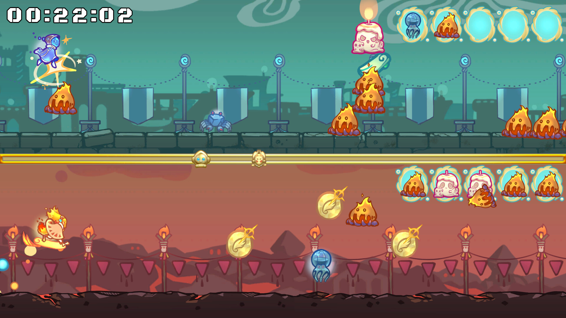 パリィでボーガイ！デュアルランナー！ screenshot 3