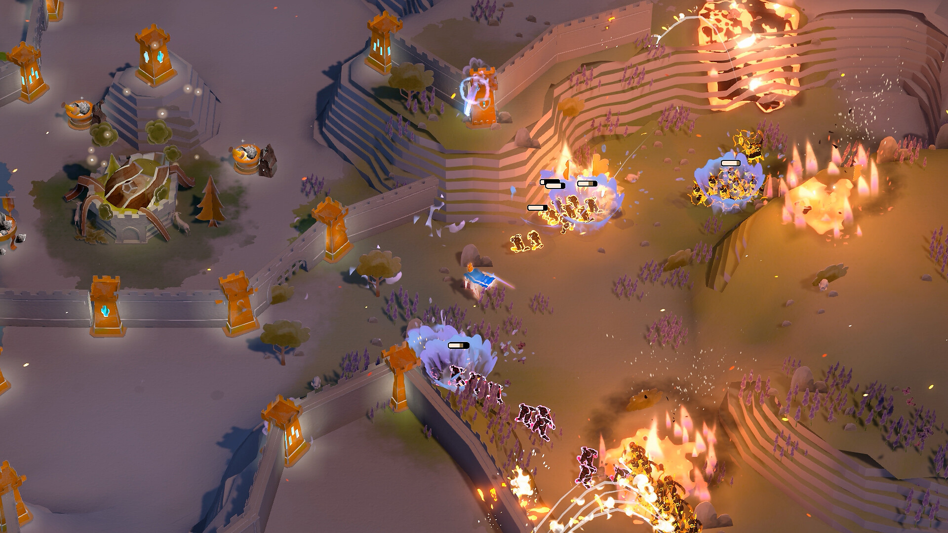 Painted Kingdoms: Tower Defense & Firefighting screenshot 3