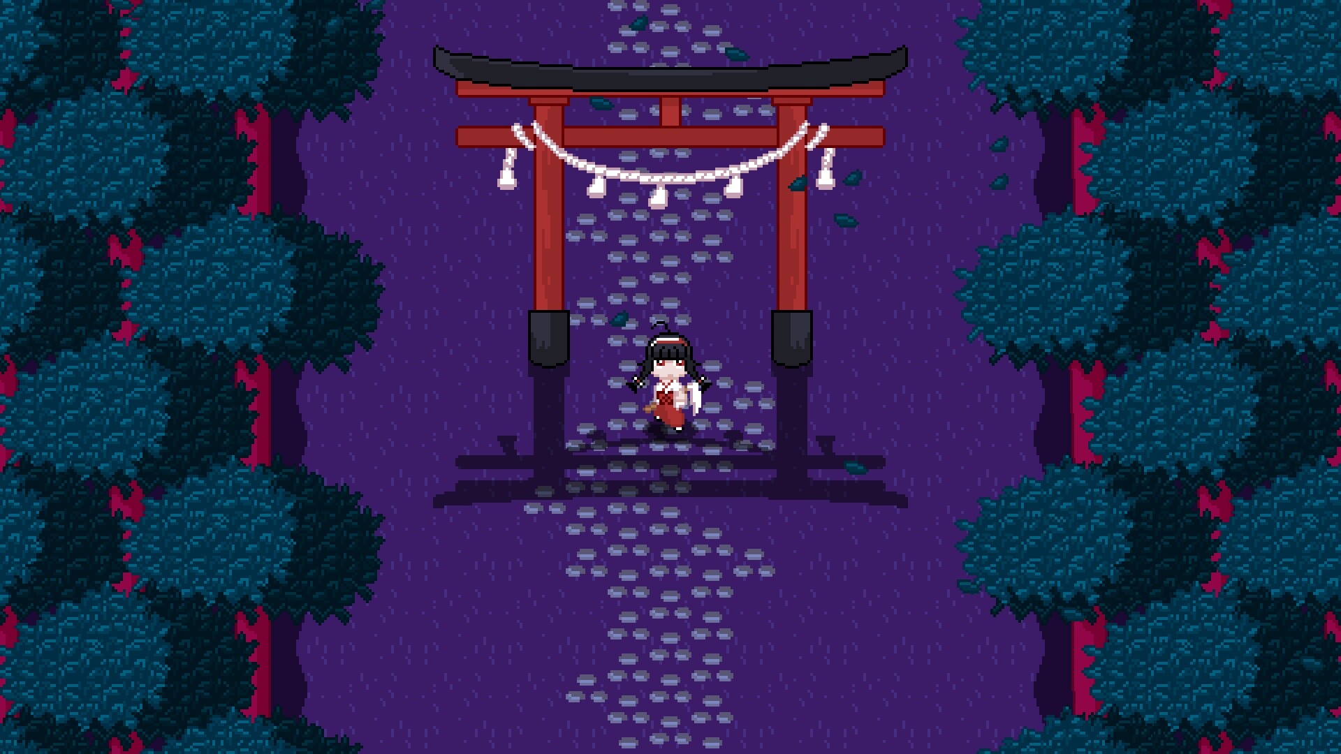YOKAI GODDESS An Urban Legend Bullet hell Adventure trailer