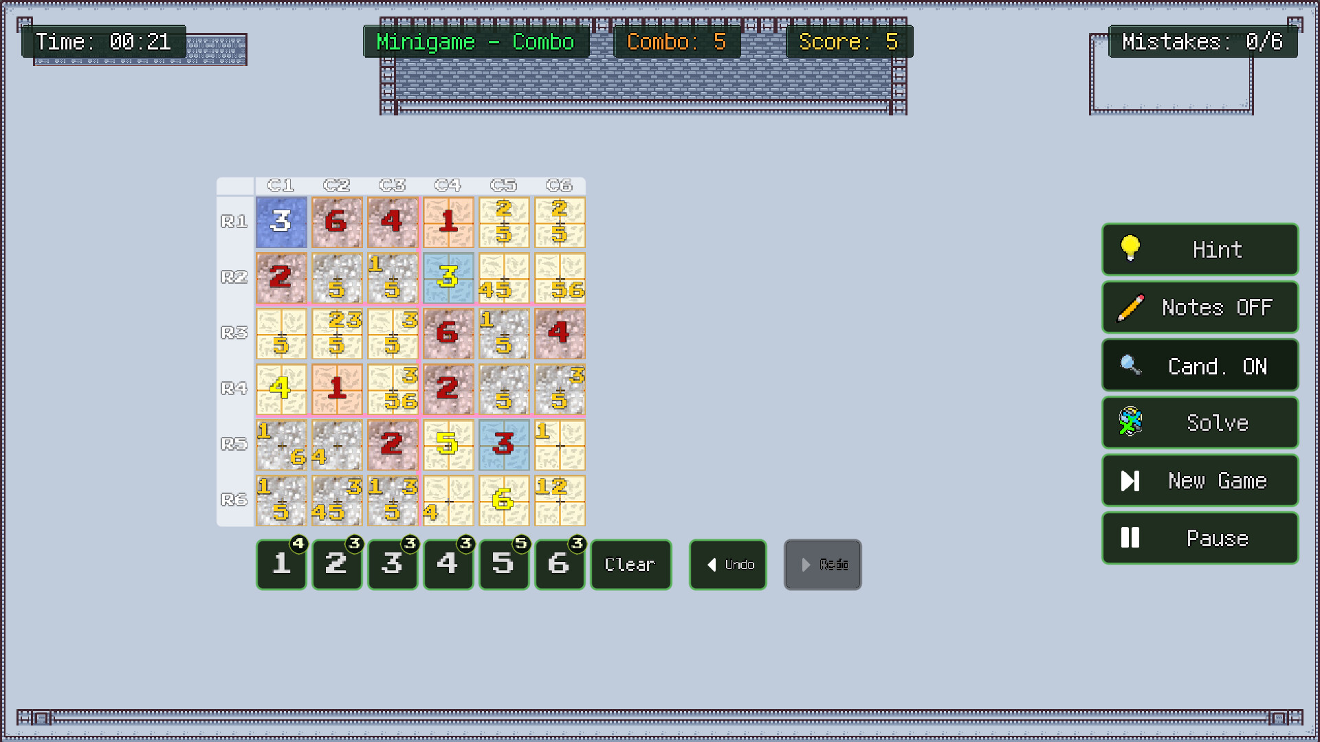 Sudoku Bactron screenshot 2