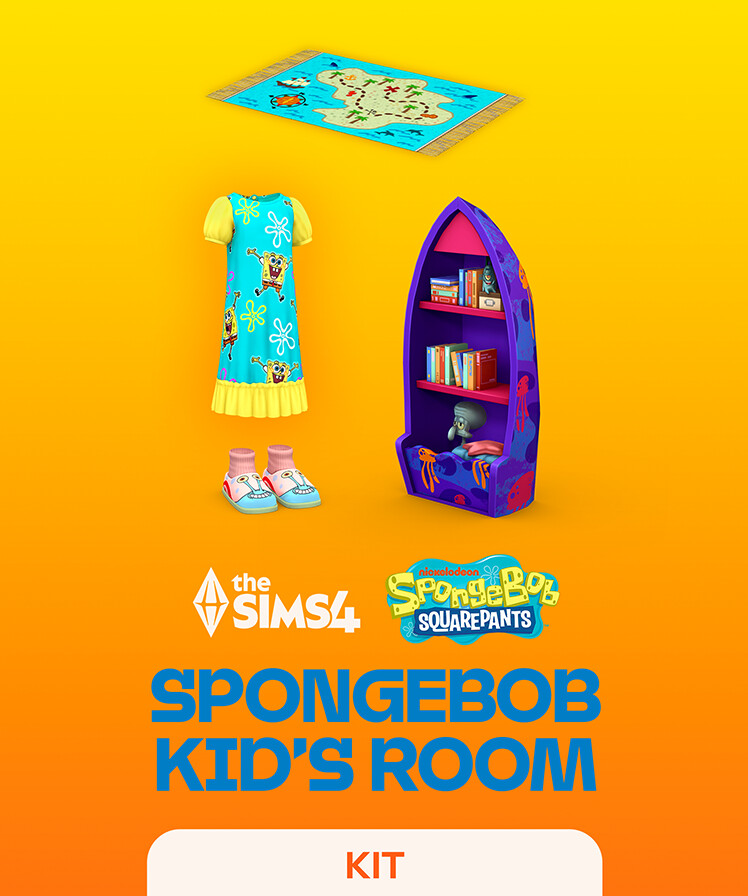 The Sims™ 4 SpongeBob Kid’s Room Kit