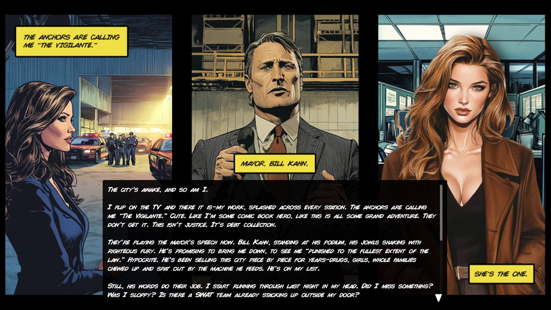 The Vigilante trailer