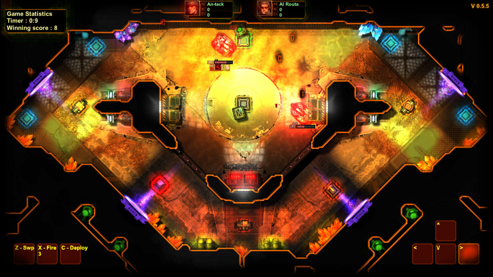 Steel shadows arena screenshot 4