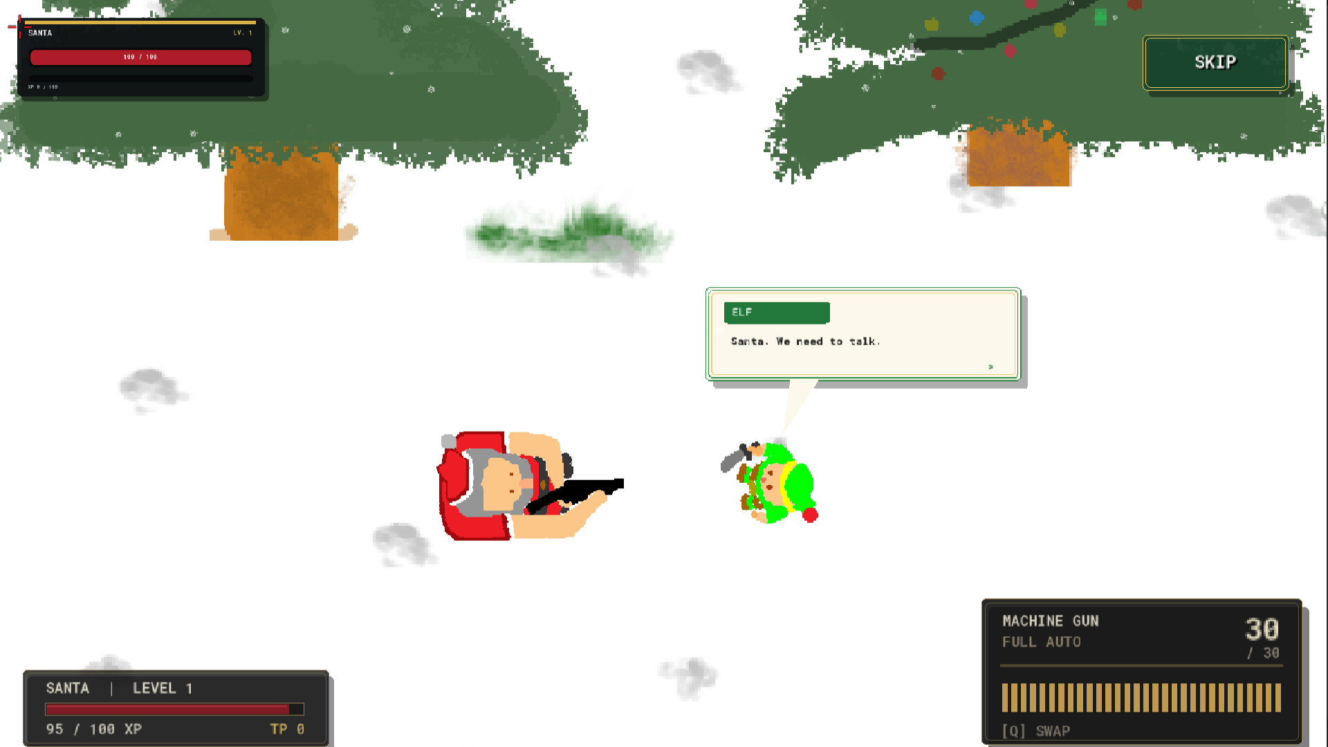 Santa's Last Stand trailer