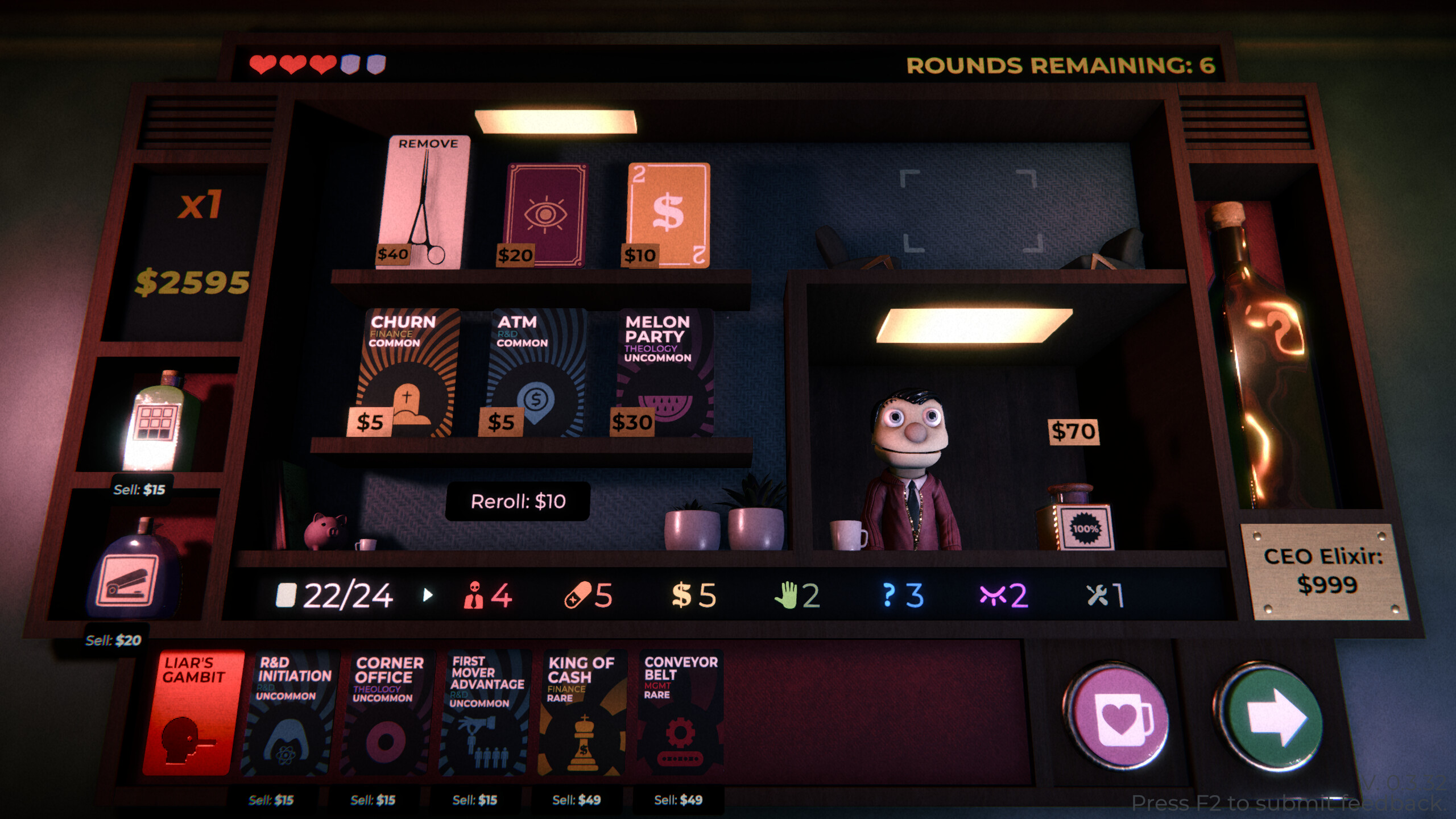 Mr Magpie's Harmless Card Game screenshot 3