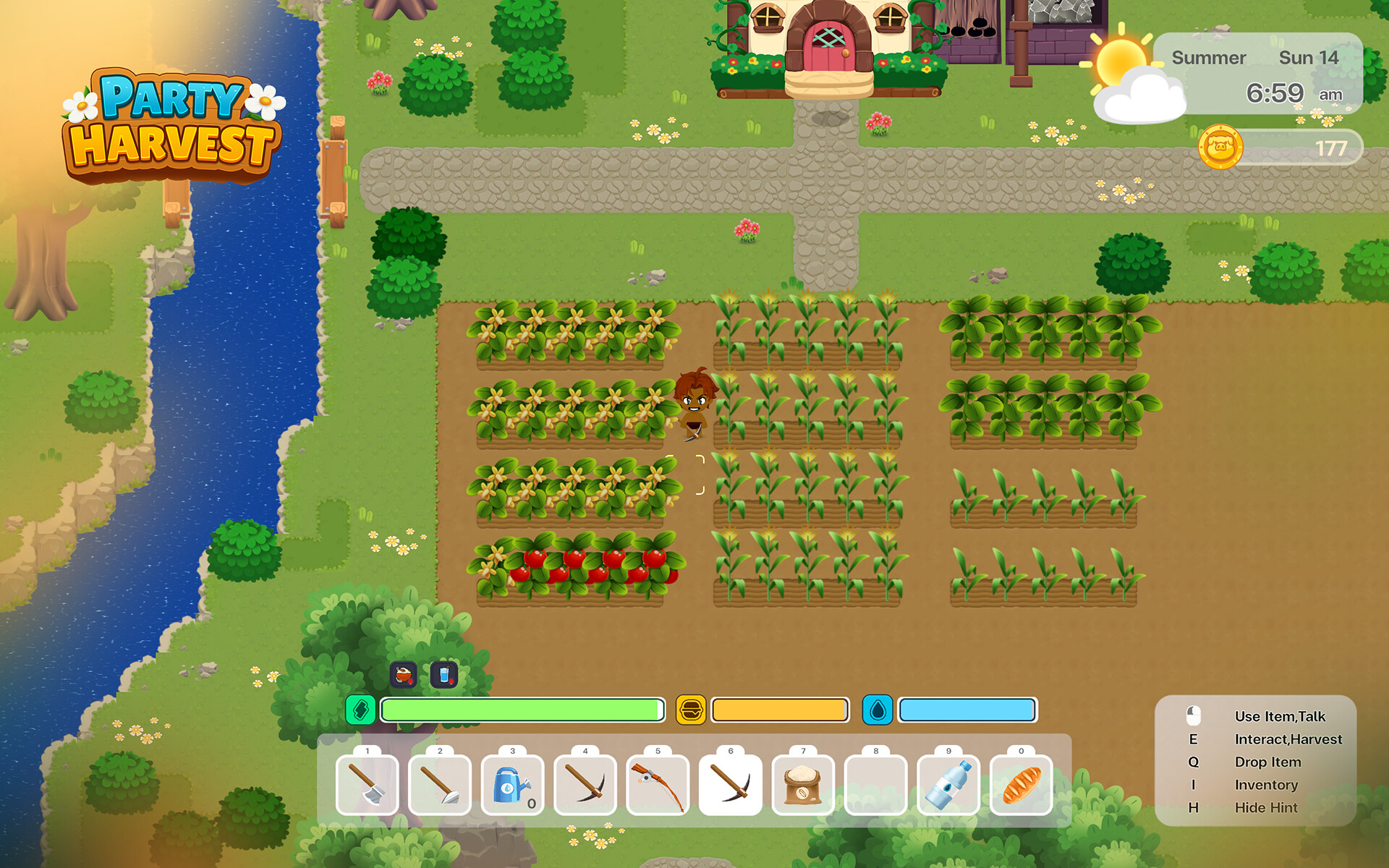 Party Harvest trailer