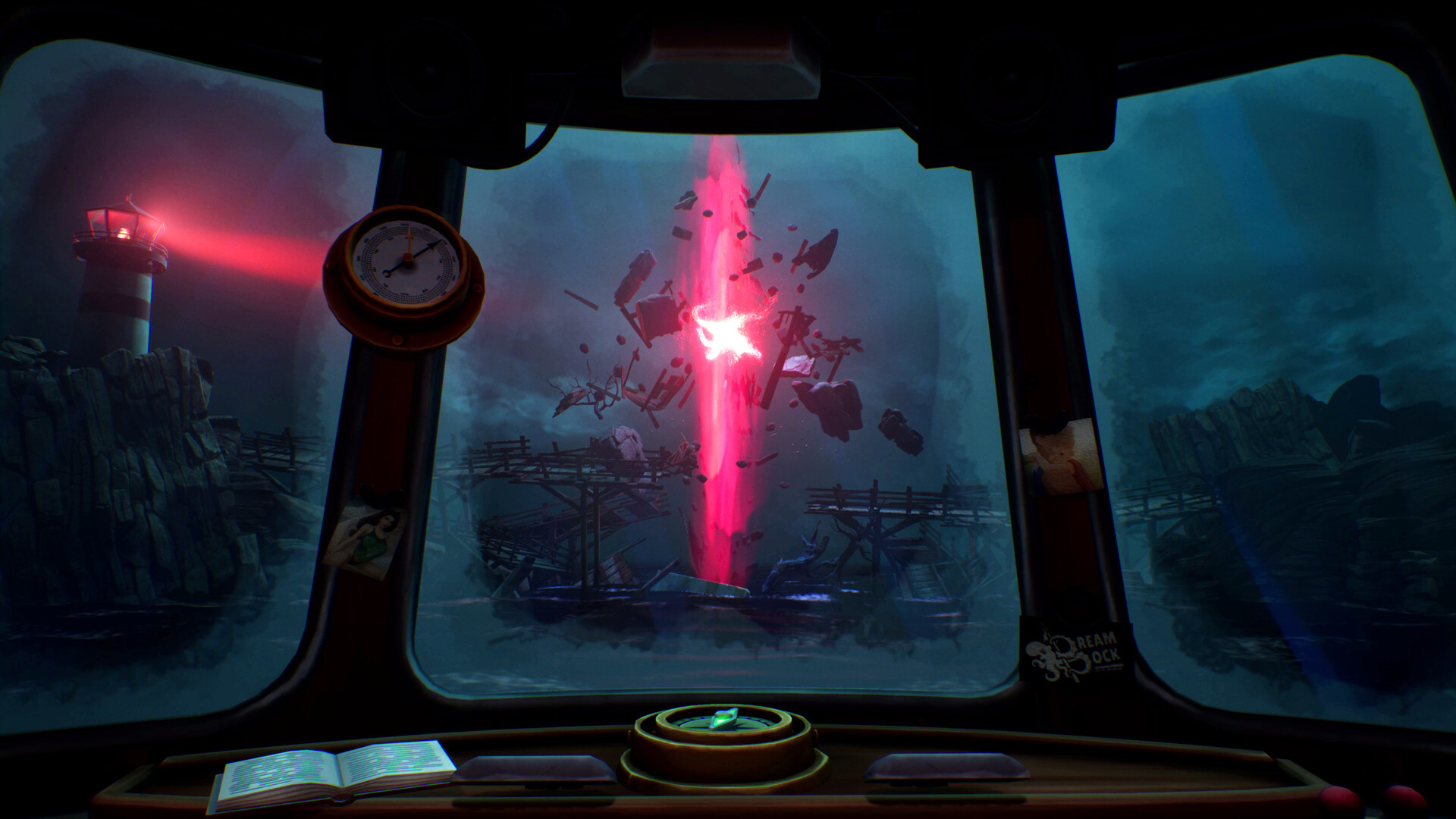 DREADMOOR gameplay fenomena misterius dan anomali merah di laut