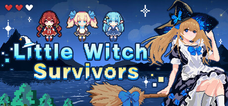 غلاف لعبة Little Witch Survivors