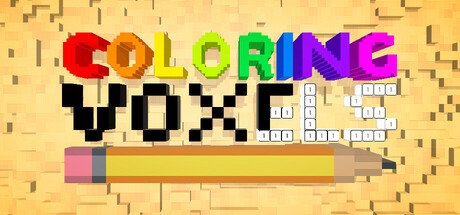Cover art from Coloring Voxels