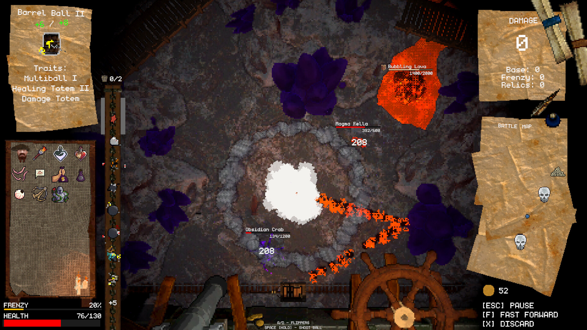 DWARRF: A Pinball Roguelike screenshot 3