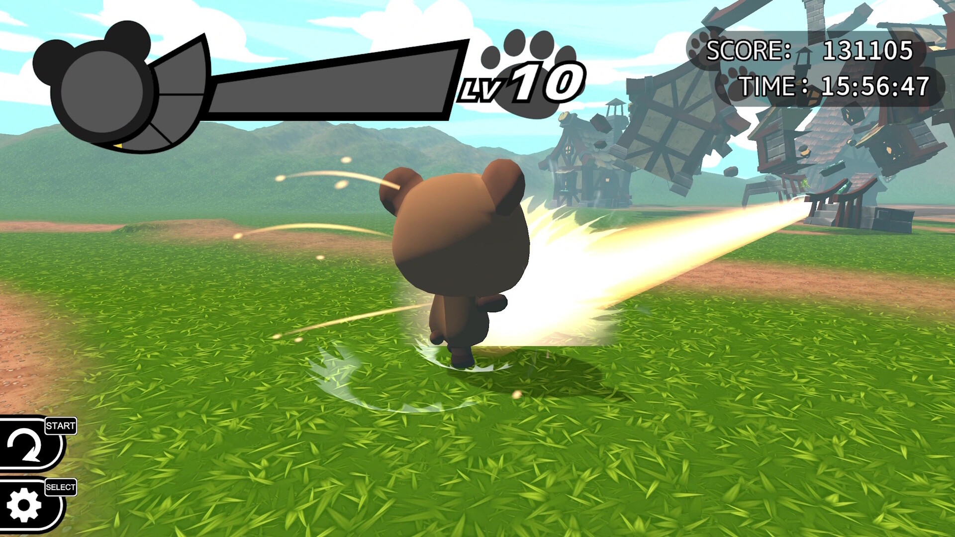 Kumakichi&Nyanzou Birth ☆ Destruction God DX screenshot 4