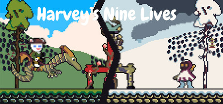 Cover art from Harvey's Nine Lives