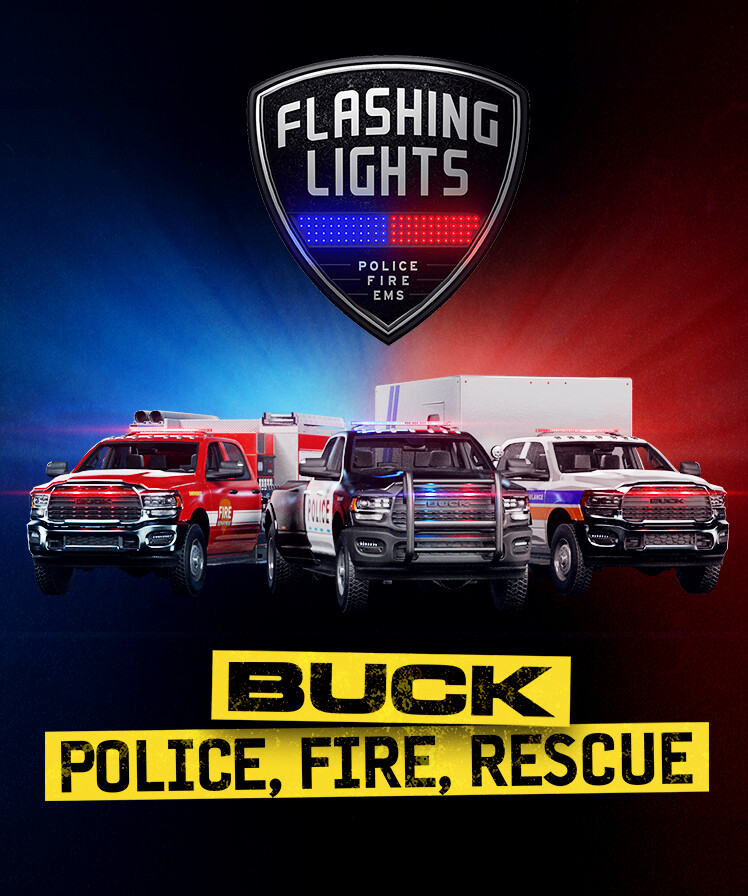 Flashing Lights: BUCK - Police, Fire, Rescue Pack