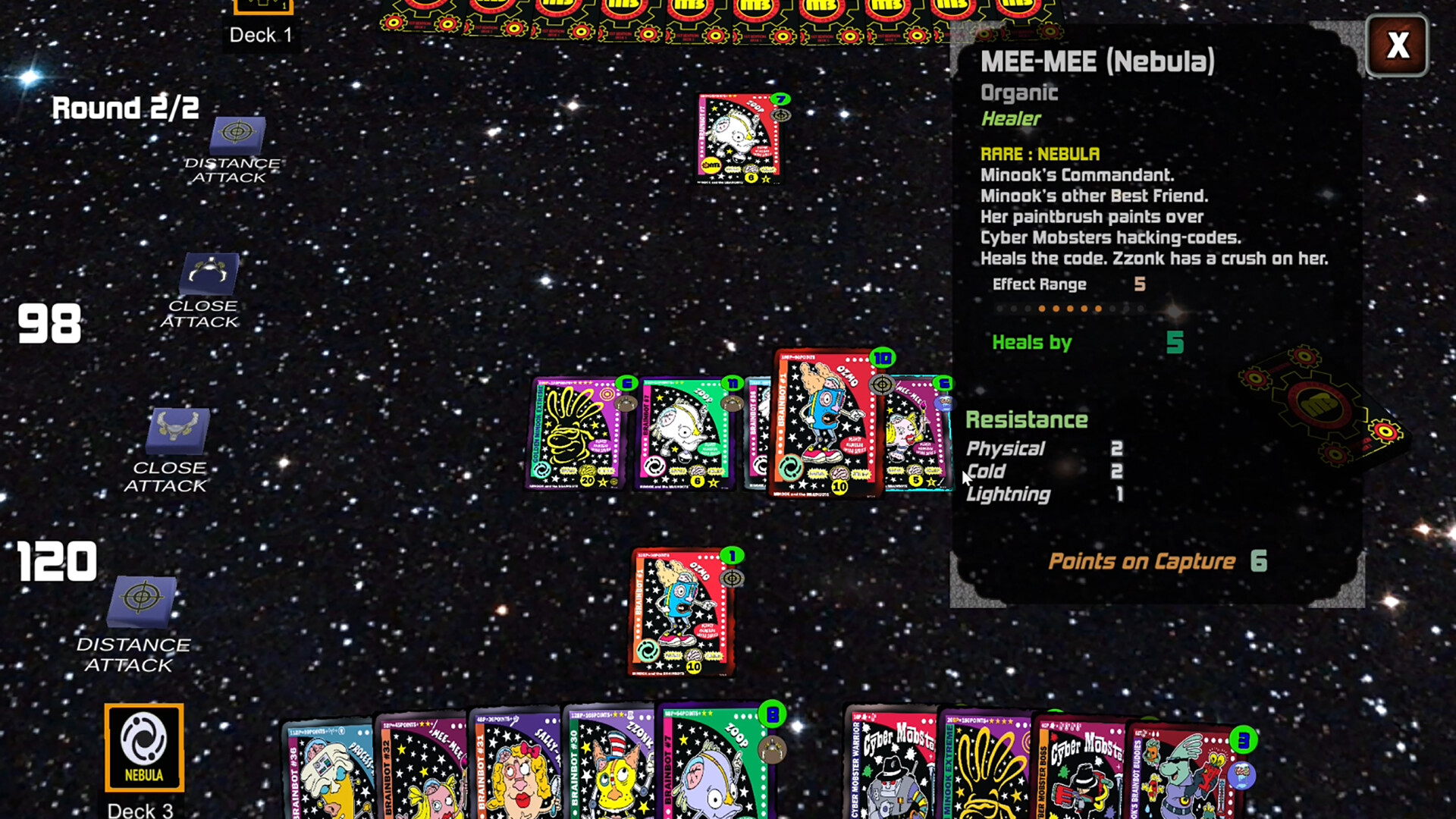 Minook and the Brainbots: Collector Card Battle trailer