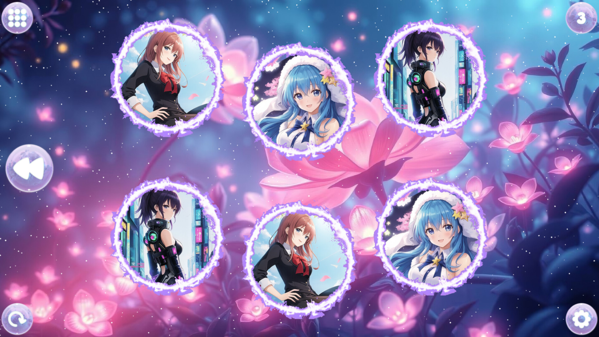 Anime Dream Match: Girls 2 screenshot 2
