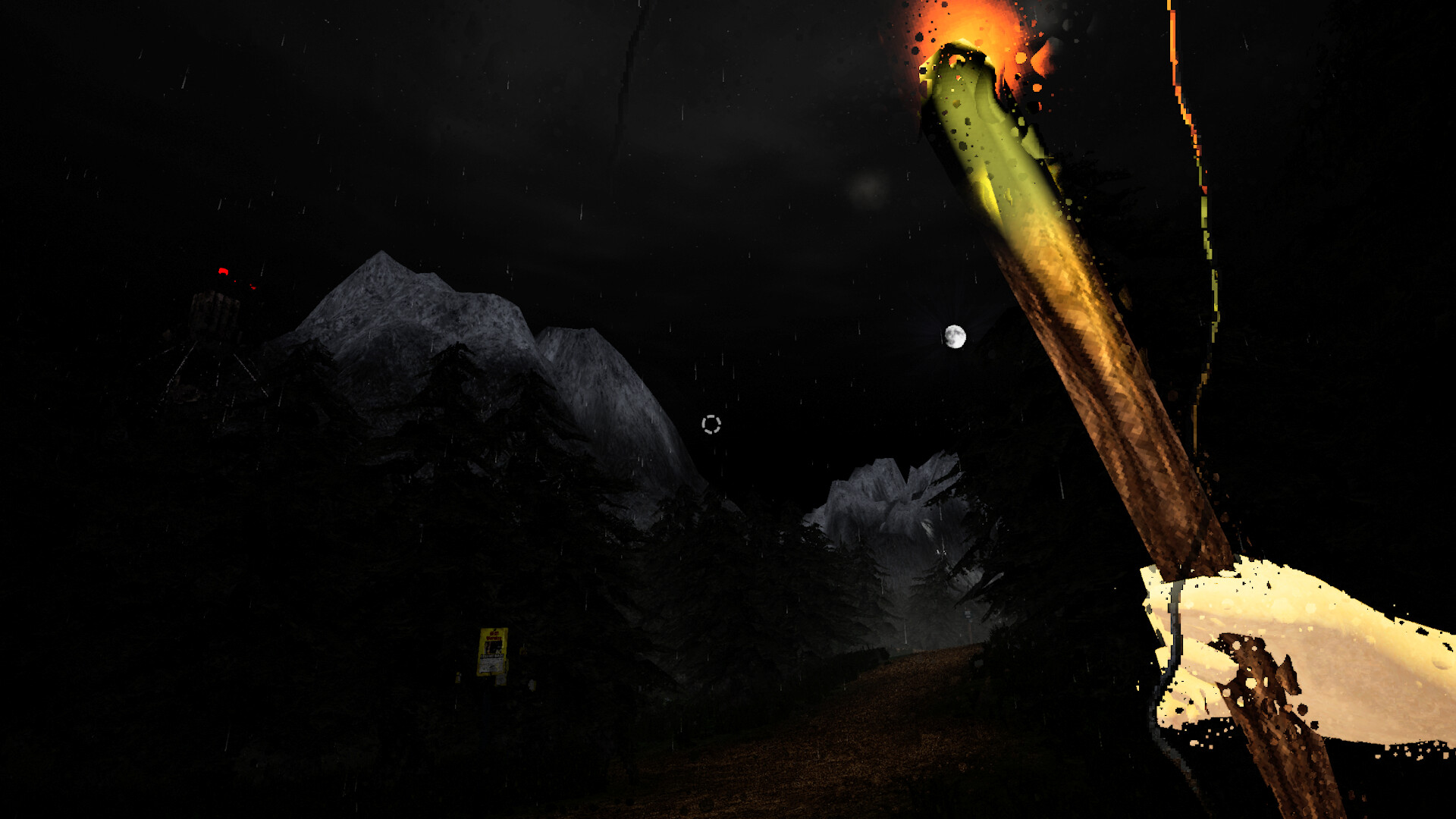 BURIED BELOW trailer