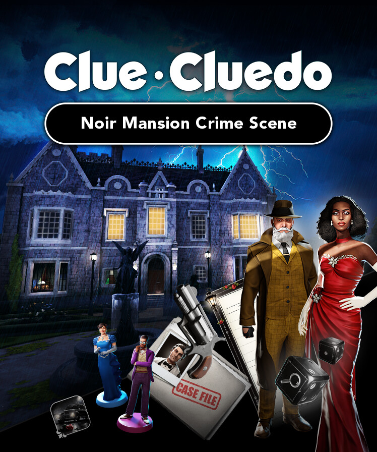 Clue/Cluedo: Noir Crime Scene