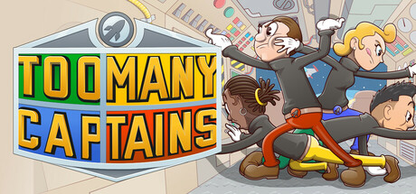 Cover art from Too Many Captains