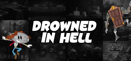 Cover art from Drowned in Hell
